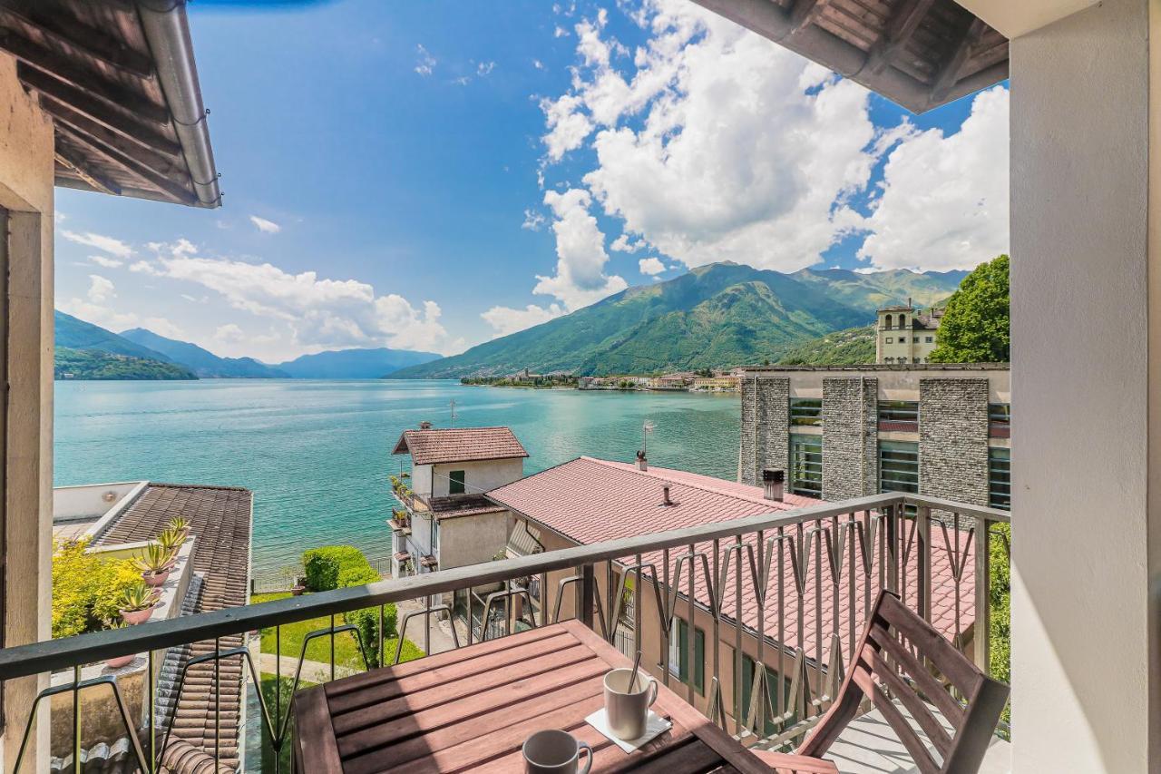 Stunning View Lakeside Apartment - Larihome A11 Gravedona Kültér fotó