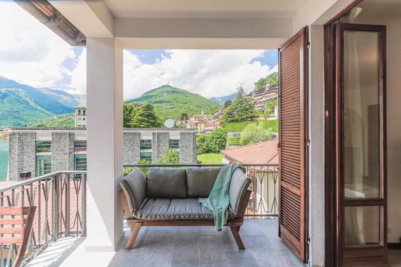 Stunning View Lakeside Apartment - Larihome A11 Gravedona Kültér fotó